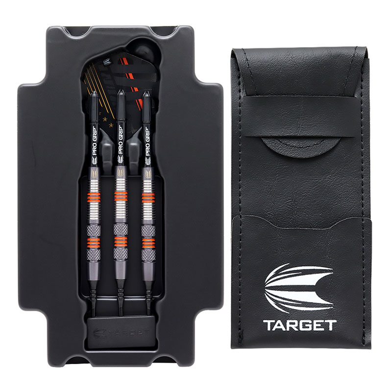 レイモンド・ヴァン・バーナベルド選手モデル TARGET RVB80 BLACK target】RVB 80ブラック STEEL 24g ターゲット ハードダーツバレル