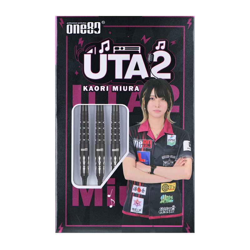 新発売One80(ワンエイティ) UTA 22g 三浦歌織選手モデル(バレル) ダーツ > ソフトダーツ > ブランド【ワ行】 > ワンエイティ