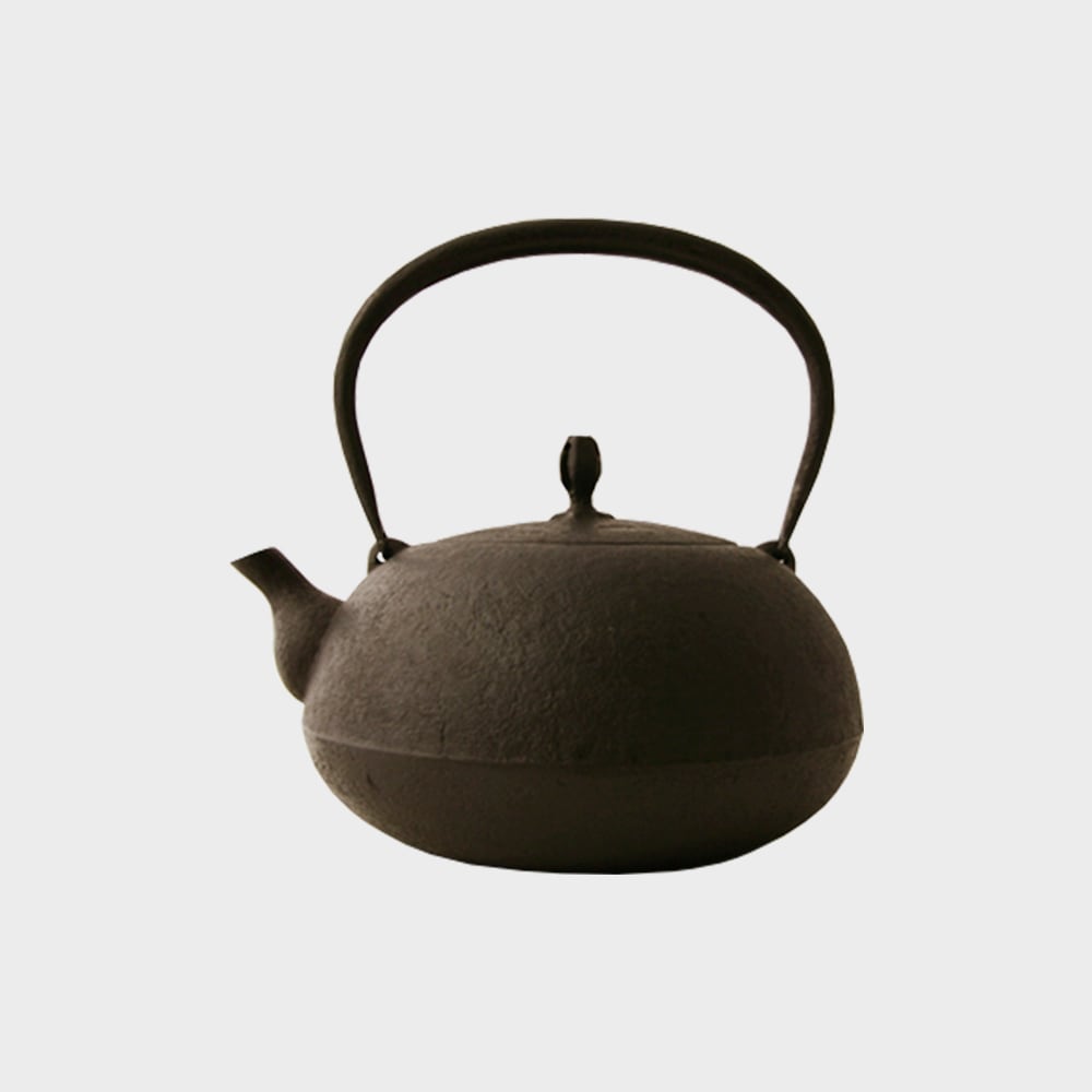 鉄製テクスチャー仕上げの鉄瓶 鉄製テクスチャー仕上げの鉄瓶 南部鉄瓶