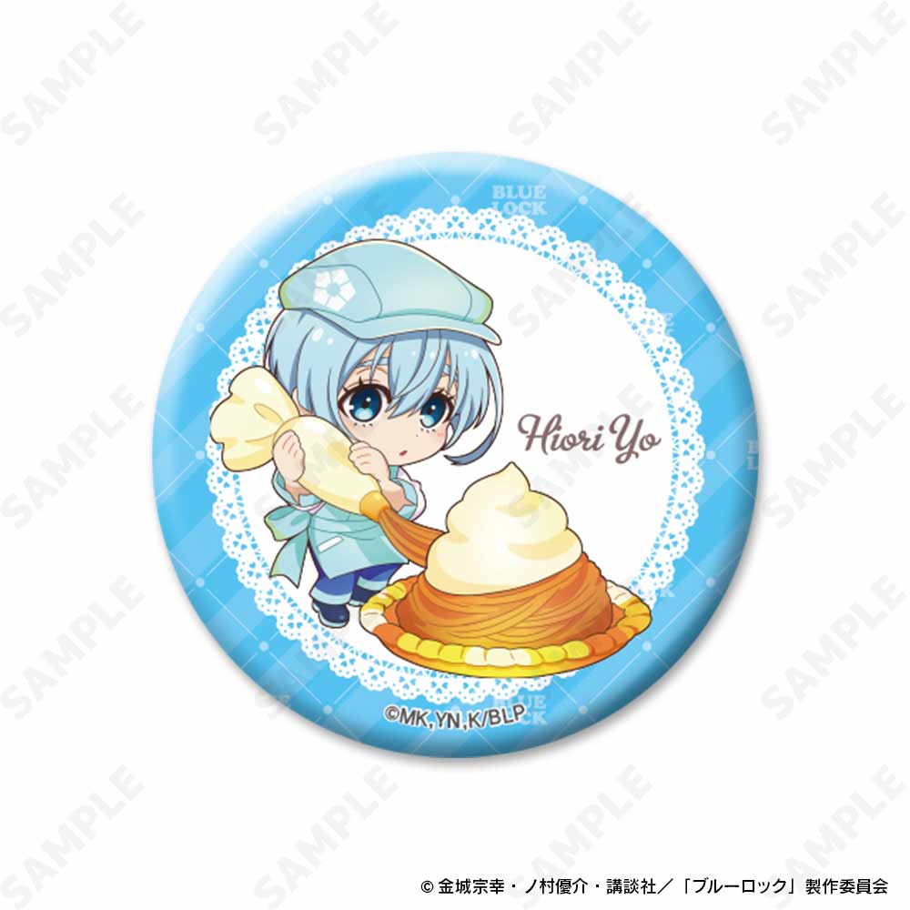 ブルーロック プリンセスカフェ 缶バッジ レオナルド ルナ プリカフェ