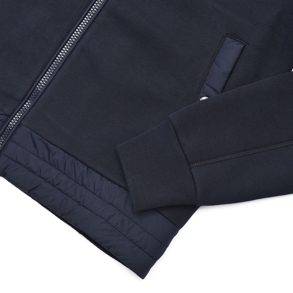 HERNO ヘルノ JC0010U-50027＋12004 スウェット ジップアップ ブルゾン