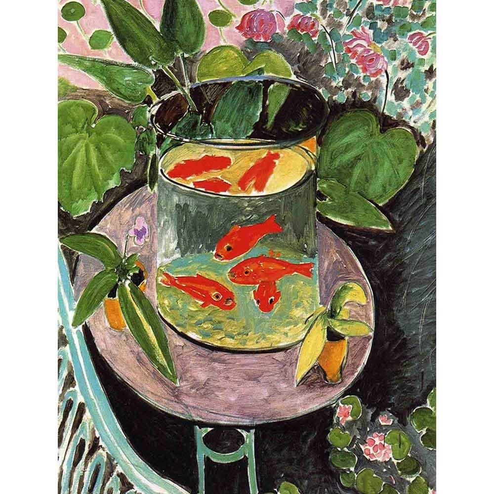 金魚 【6号】 アンリ・マティス 【 額縁が選べる 額入り 複製画 絵画