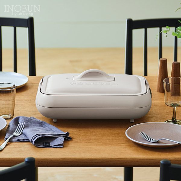 ホットプレート レコルト プレート2枚セット クリームホワイト