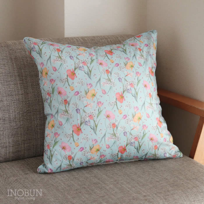 未使用品 リバティ トランク caramel リバティ柄クッション付き