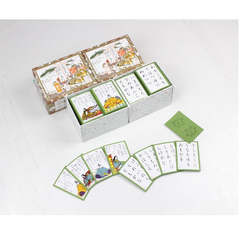 百人一首 かるた 光琳かるた（京都 大石天狗堂） 限定三千個番号入 桐箱