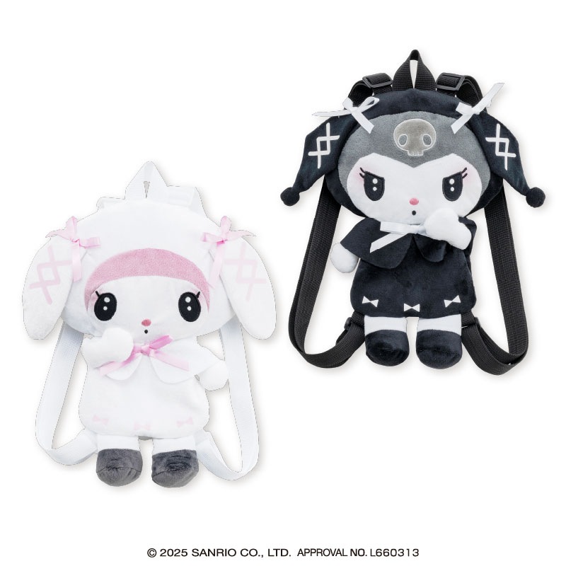 マイメロディ♡クロミ 月夜のメロクロぬいぐるみリュック2 | 先月