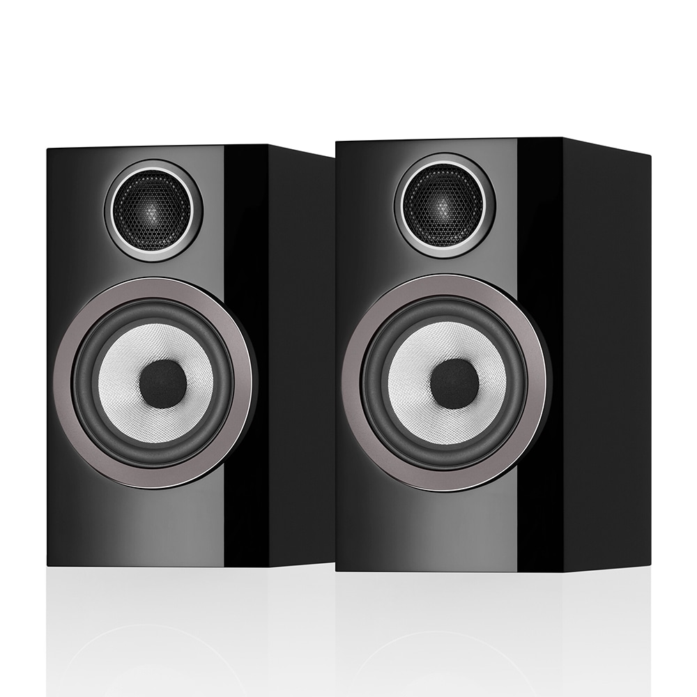 B&W - 707S3-B/グロス・ブラック（ペア）ブックシェルフスピーカー《e