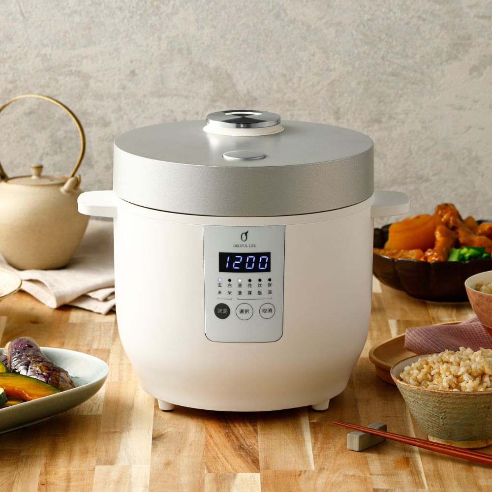 ライカベル 圧力IH玄米発芽炊飯器 5.5合炊き 圧力IH ライカベル 圧力IH