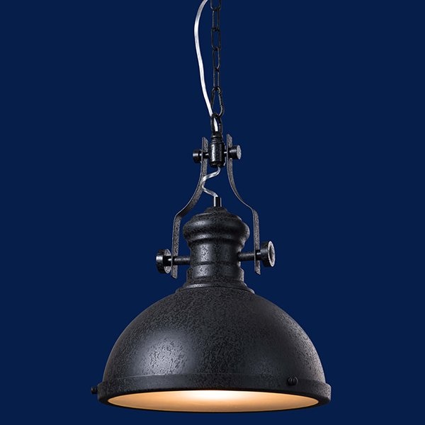 マーキュリー グラス ランプ シェード シルバー 25.4