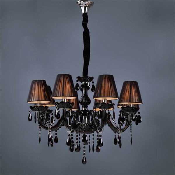 リモコン付きシャンデリア GEM-6700C 8灯タイプ 中古品 リモコン付き