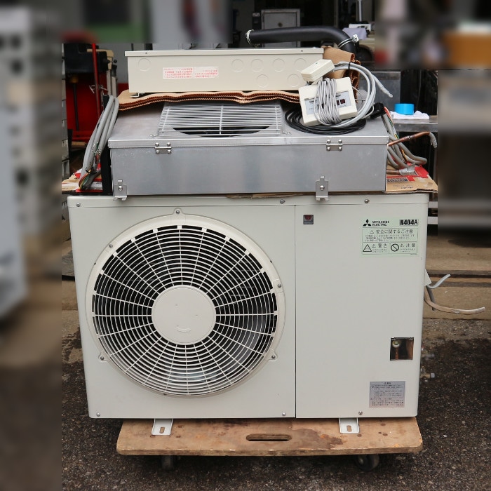 三菱電機 プレハブ冷蔵ユニットクーラー 三相200V 2019年製