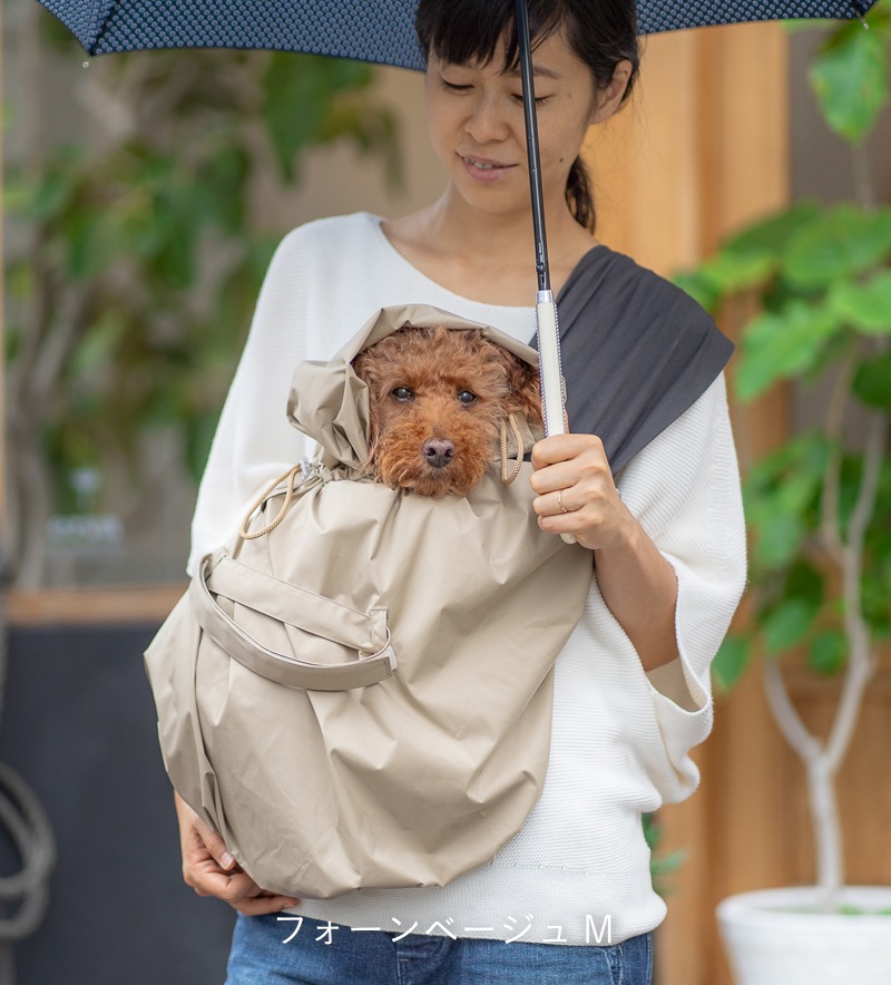 erva ドッグスリング デニム・ピンクアーモンド Type1