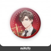 未定事件簿】キャラクター缶バッジ 第一弾（箔押し） 森月黎 未定事件