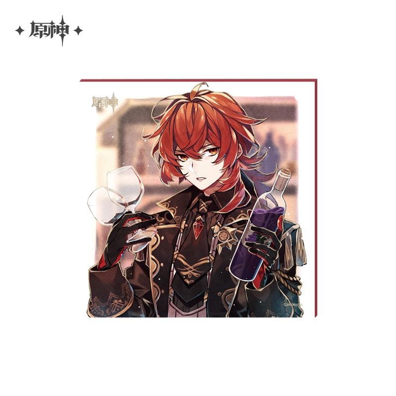 原神 運命の日シリーズ 色紙 Genshin ディルック(2021ver.) 原神