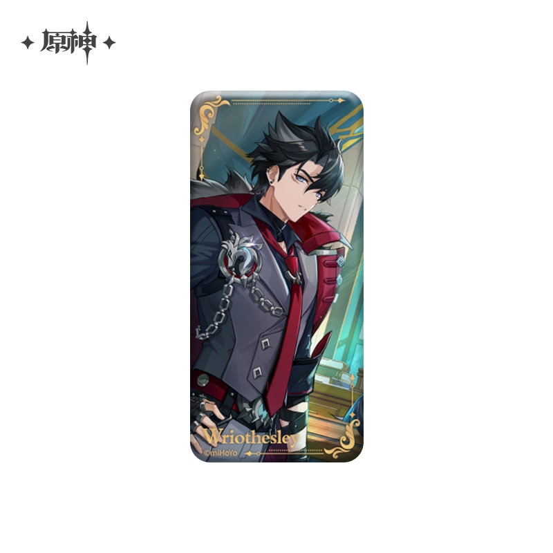 原神 原神シリーズ ロング缶バッジ 深海に煌めく星たちへB-リオセスリ