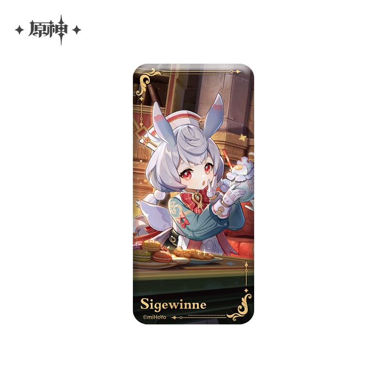 原神 原神シリーズ ロング缶バッジ シグウィン Genshin 原神,キャラ