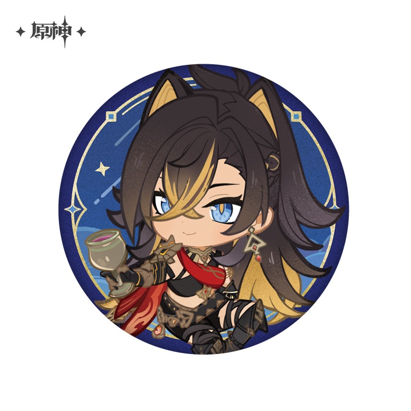 原神 ディシア 缶バッジ】原神 namco 缶バッジ 缶バ SEGA gigo