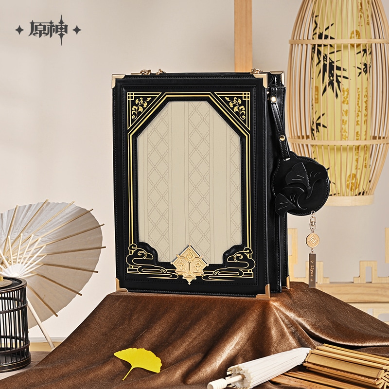 原神 テイワットへの旅立シリーズ 痛バッグ Genshin 璃月港 ブラック 2025