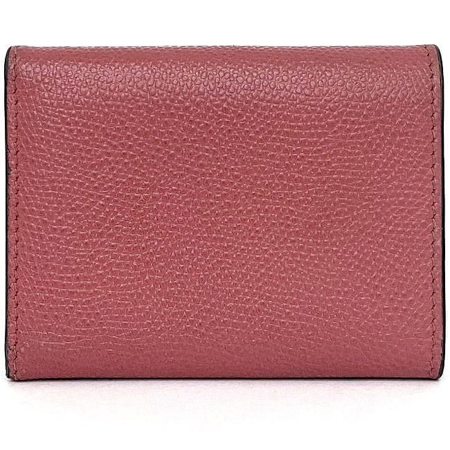 Dior ピンク レザー 三つ折り財布 【公式通販】