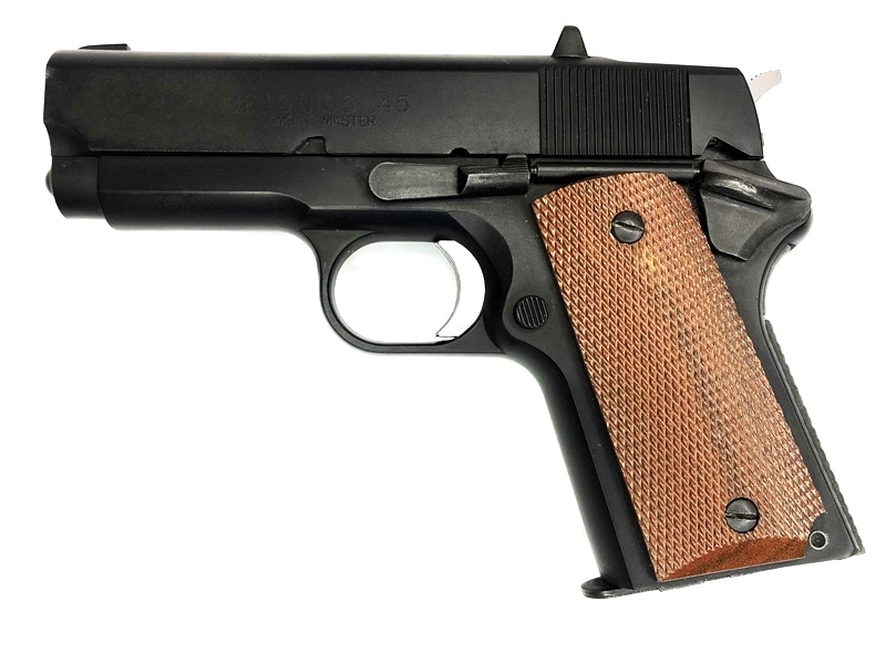 MGC デトニクス45 MGC デトニクス45 モデルガン シルバーモデル 木製