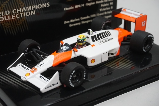 1/43 ミニチャンプス 436880012 マクラーレン ホンダ MP4/4 ワールド