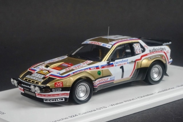 未開封 ドイツ限定 スパーク 1/43 ポルシェ 924 GTS Carrera レア 未