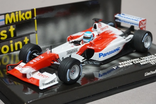 1/43 ミニチャンプス 400020124 パナソニック トヨタ レーシング TF102