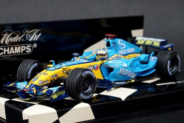 1/43 ミニチャンプス 400060001 ルノー F1チーム R26 2006 #1 F