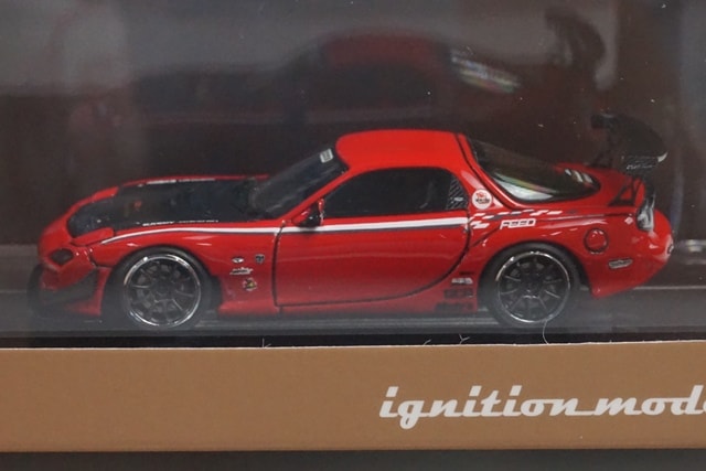 イグニッションモデル FD3S 魔王号 レッド 1/43 FEED RX-7 (FD3S) 魔王