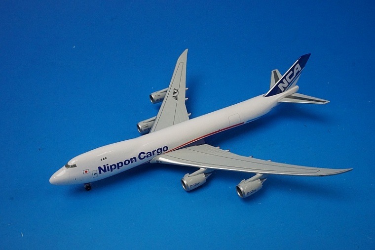 NCA BOEING 747-400F ジオラマ 成田空港に着陸する日本貨物航空の