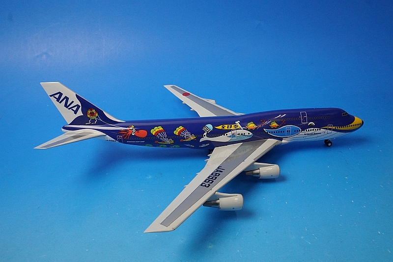新品 ANA 全日空 1/200 B747-400 ジャンボジェット 航空機模型 ANA