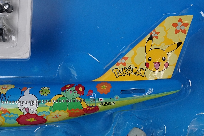 新品 1/200全日空商事B747-400ANAポケモンジェットお花ジャンボ 新品 1