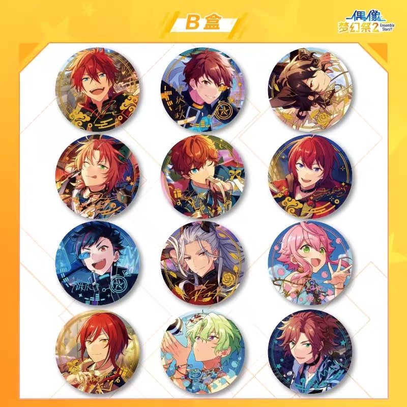 あんスタ VERMILLION イベコレ 缶バッジ 天城一彩 Autumn あんスタ