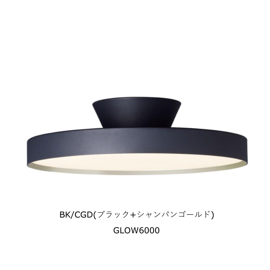 LOWYA Seablanc ブラック シーリングライト アッパーライト付き LOWYA