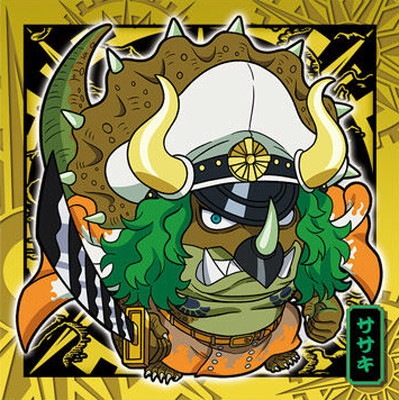 SW4-07 ササキ R にふぉるめーしょん ワンピース大海賊シール