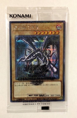 WCS/2019-JPP01 真紅眼の黒竜【ミレニアムシークレットレア】 【ピロー