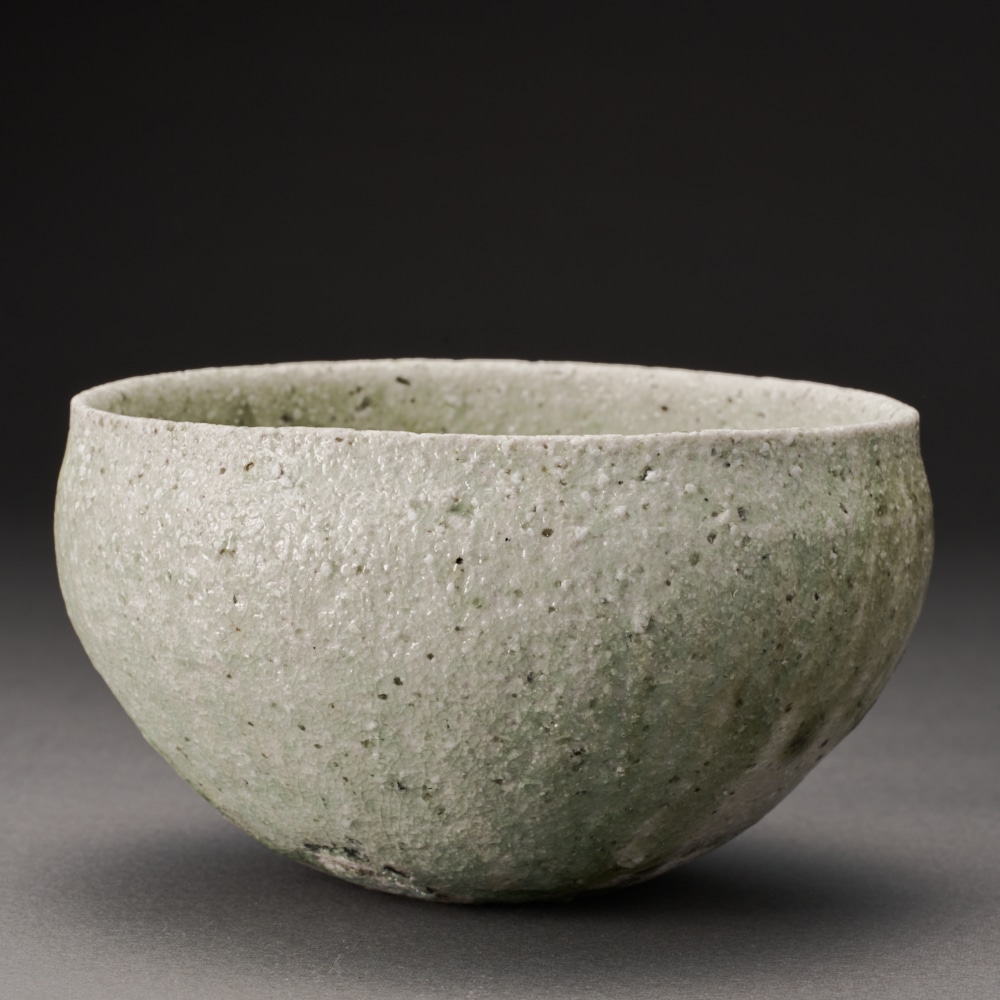 自然釉丸茶盌（辻村唯）Natural Glaze Round Tea Cup(Yui Tsujimura