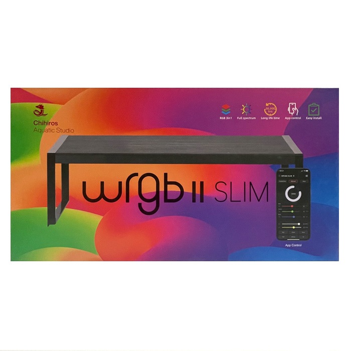 Chihiros LED WRGB2 SLIM 30 ブラック 熱帯魚 水草 アクアリウム LED