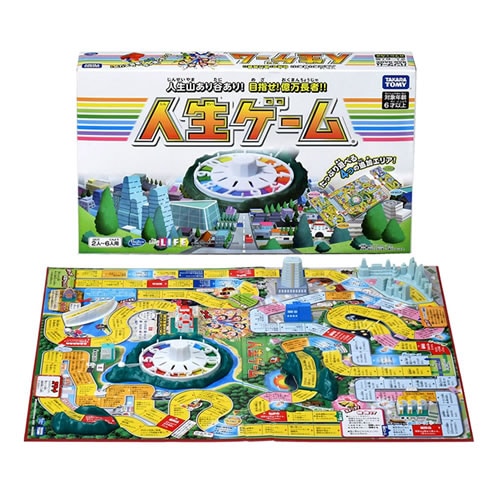 タカラトミー【定番ボードゲーム】人生ゲーム （2人～6人用） H