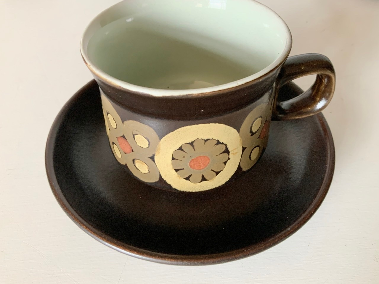 DENBY(デンビー) Arabesque（アラベスク）ポット・カップ＆ソーサー