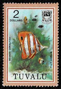 海の魚たち 切手18種セット ツバル発行 | 切手,オセアニア | 趣味の