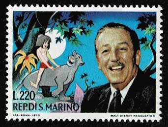 世界初のディズニー切手10種セット サンマリノ発行 | 切手,ヨーロッパ