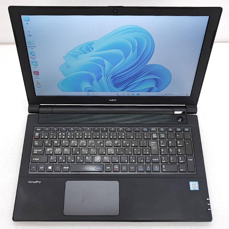 薄型 大画面 中古パソコン NEC VersaPro VRL23/F-5 Windows11 Pro Core