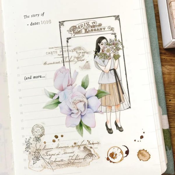 Journal pages 海外マスキングテープマステ 【1899】