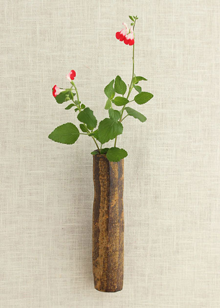 山本芳子 掛花入（イラボ面取筒形）｜九谷焼のうつわ｜和食器通販 じろや