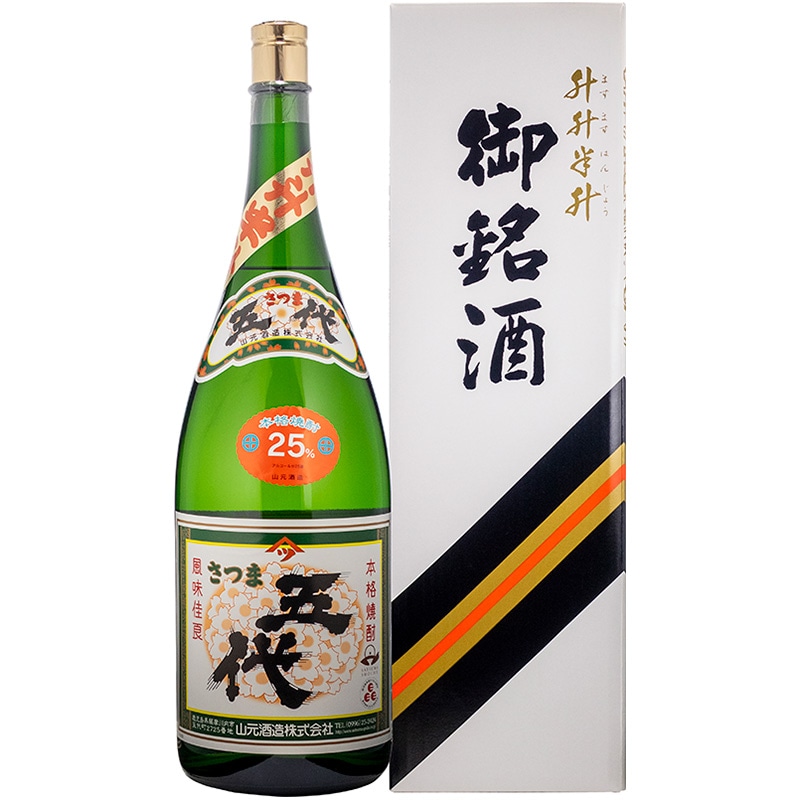 さつま五代升々半升 25度 4500ml | 芋焼酎,さつま五代シリーズ