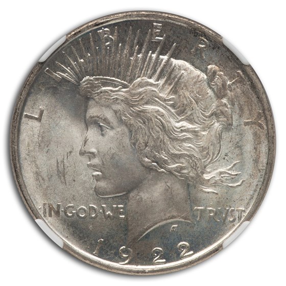 ピースダラー1ドル銀貨 1922年 ◇10-35◇