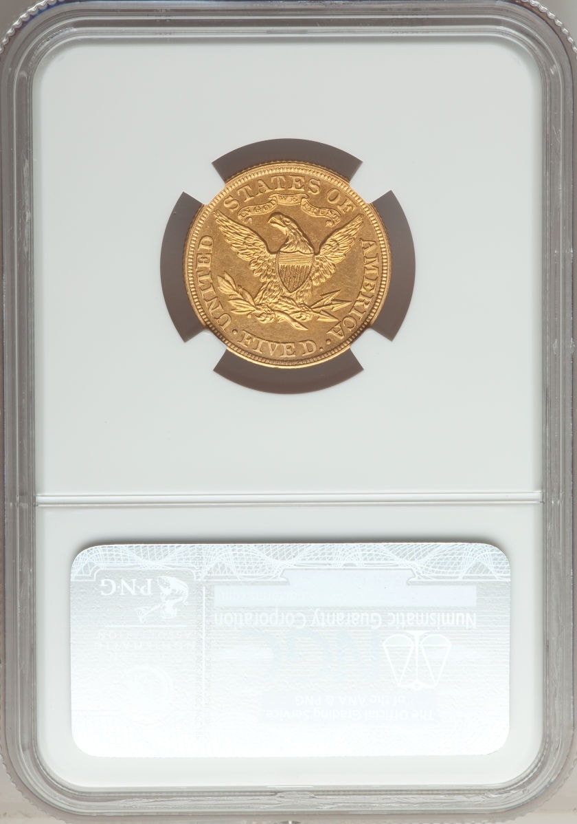 1886 S リバティヘッド金貨 MS 62 NGC認証 1886 S リバティヘッド金貨