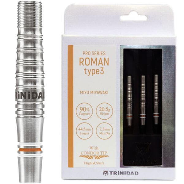 トリニダード】Roman Type3 ローマン3 2BA20.5g 宮脇実由選手 ダーツ