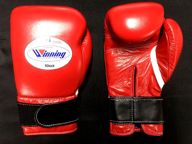 Winning ボクシンググローブ 10 oz レッド MS-300B Winning Boxing